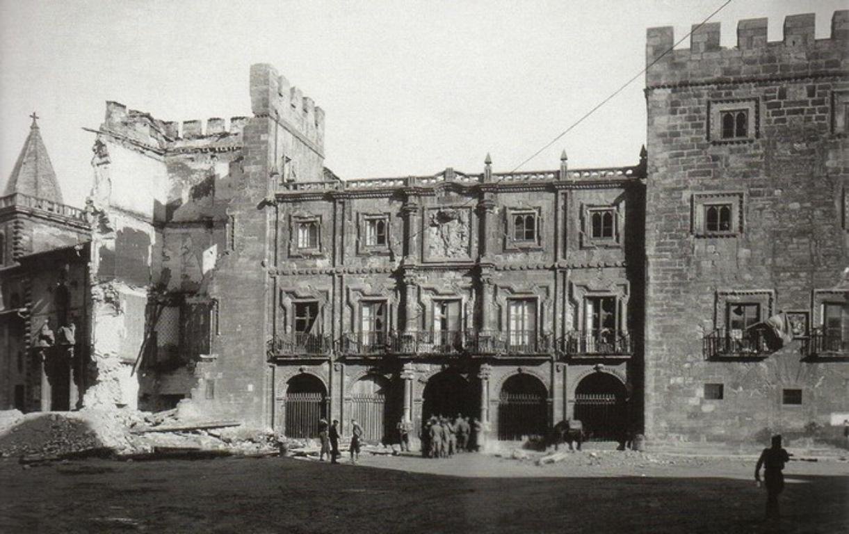 Aspecto del Palacio Revillagigedo de Gijón